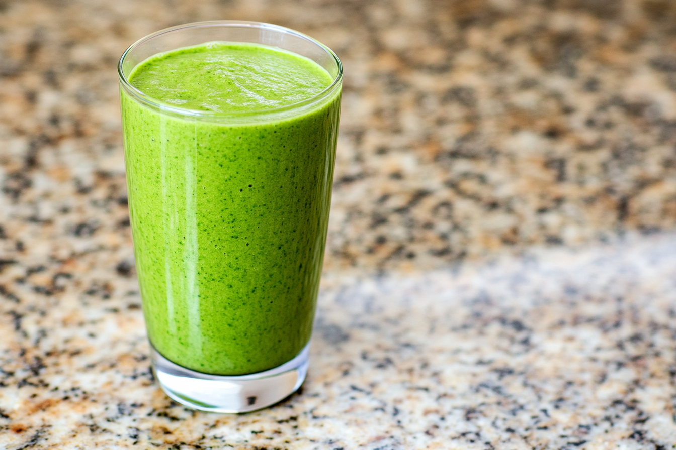 a green smoothie