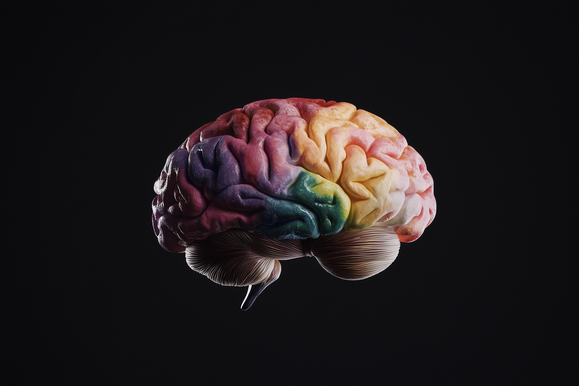 a visual of a brain aging