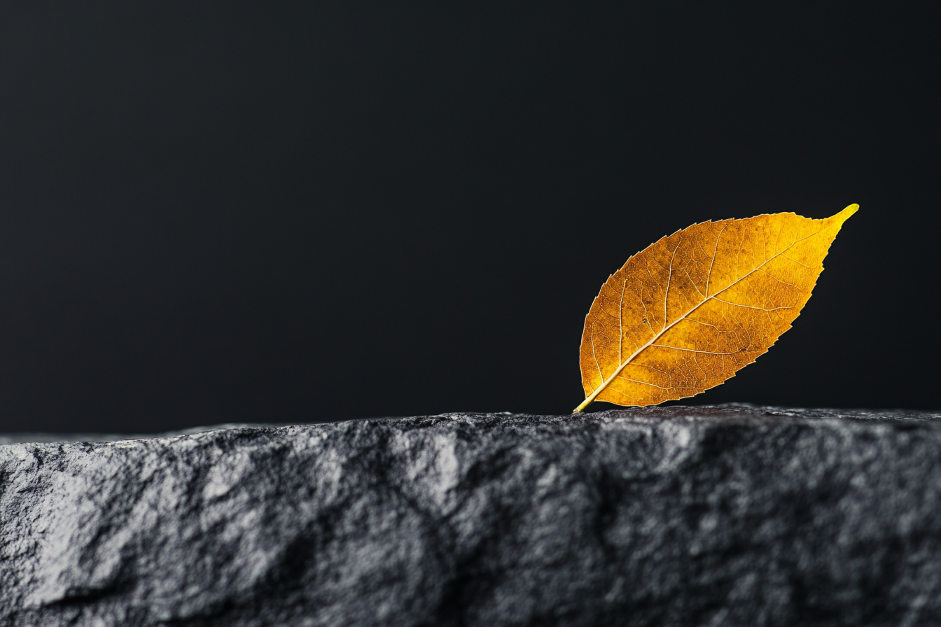 a leaf symbolizing the liver - SeriousAging.com
