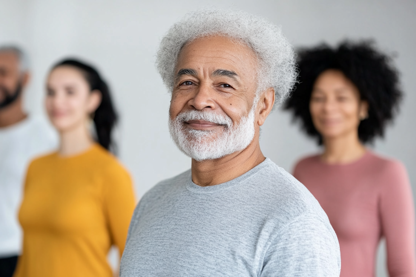 an older man exercising - SeriousAging.com