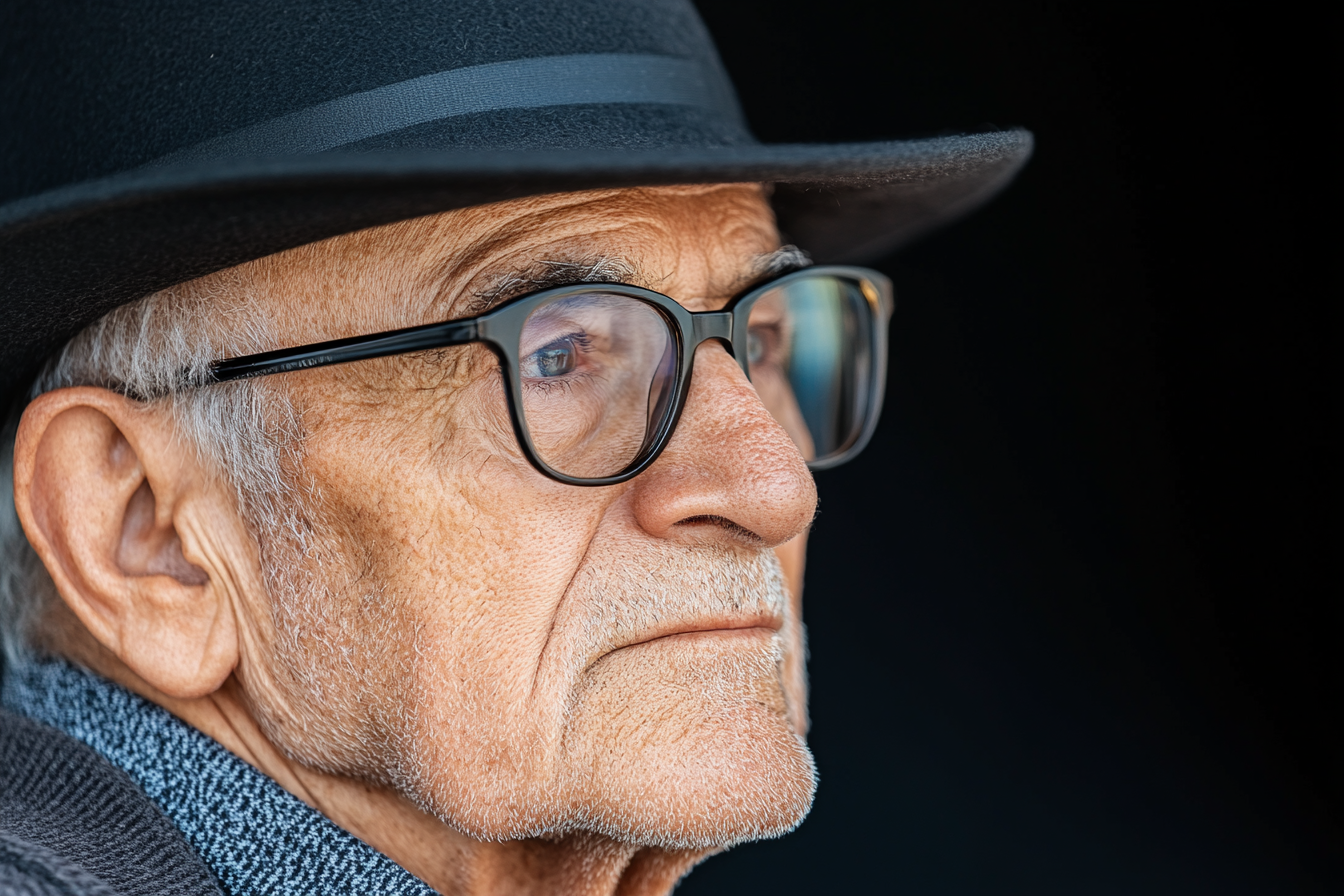an older man with cognitive impairment